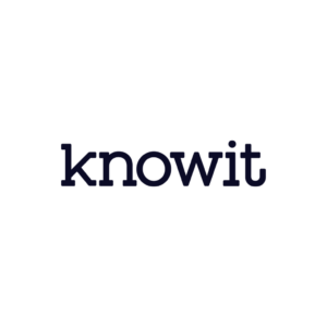 logo for the company knowit - the name written in one word with serif with big slabs